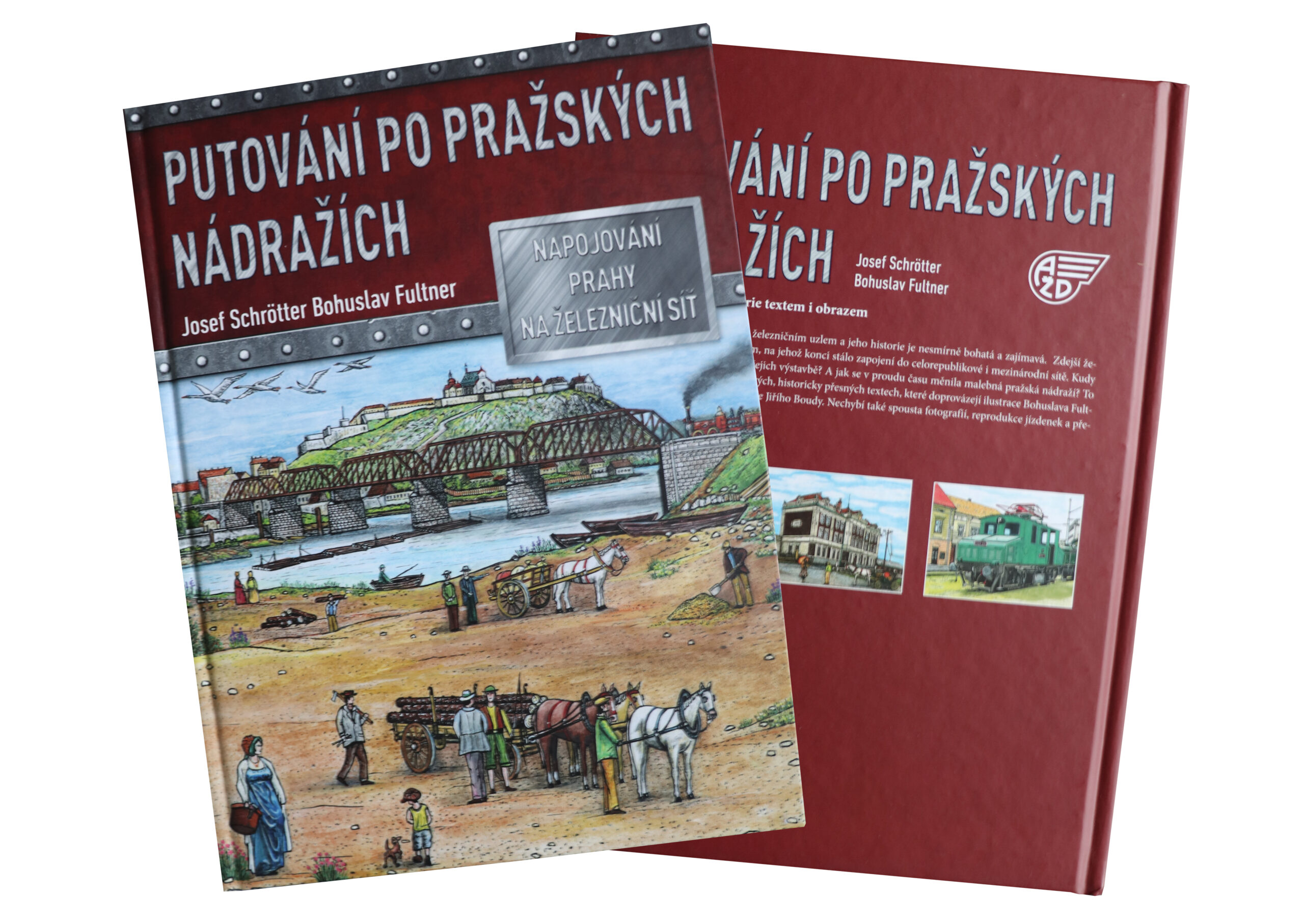 Kniha Putování po pražských nádražích